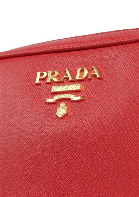 prada saffiano camera bag red|prada saffiano outlet.